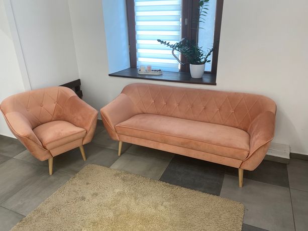 Sofa + dwa fotele