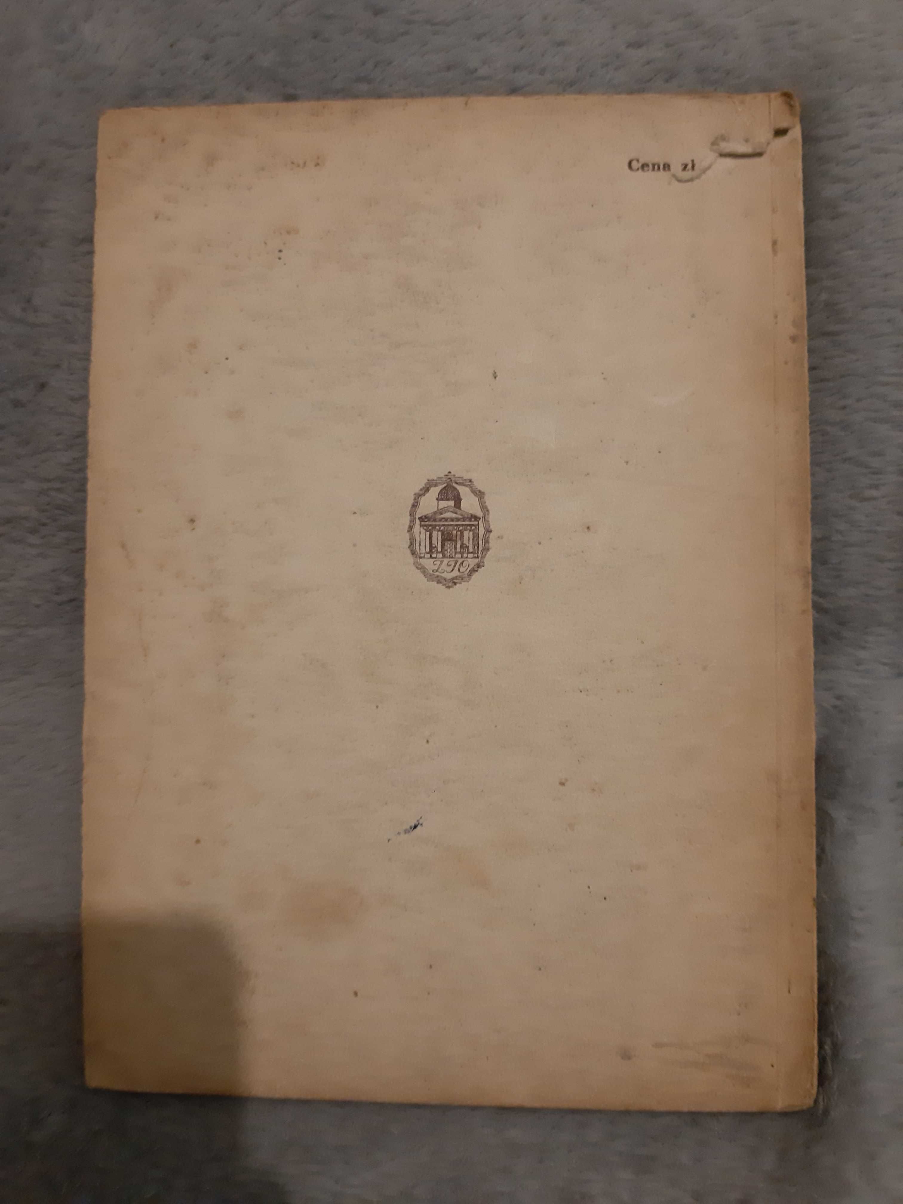 J. Słowacki " Lilla Weneda " wydanie I z 1954r. !