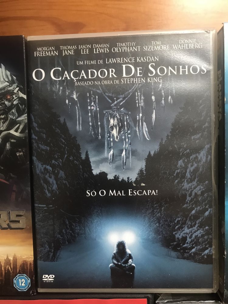 Lote 5 DVDs (ficção científica 1)