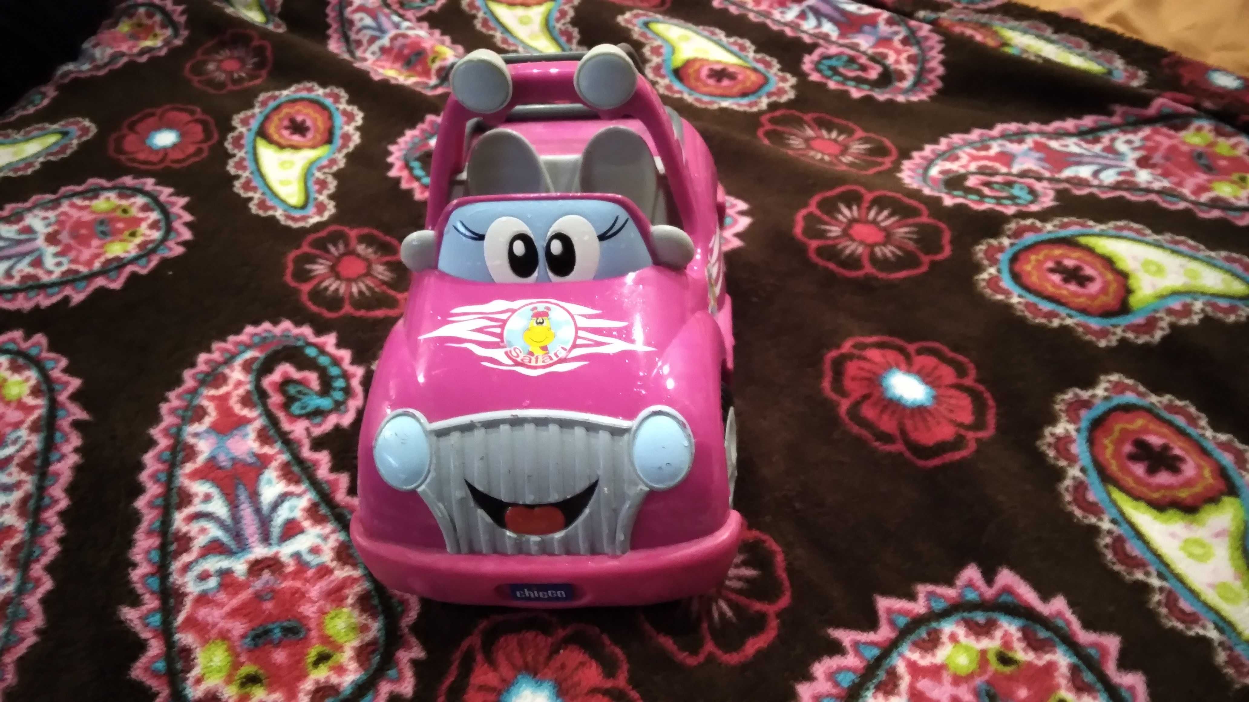 Машинка Chicco с пультом Safari Pink