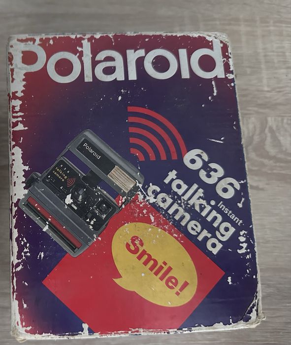Polaroid 636 Talking Camera — працює, з коробкою