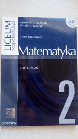 matematyka zbiór zadań 2 urbańczyk