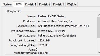 Komputer Gamingowy - AMD Ryzen 5 2600 + Radeon RX 570, 16GB RAM, SSD