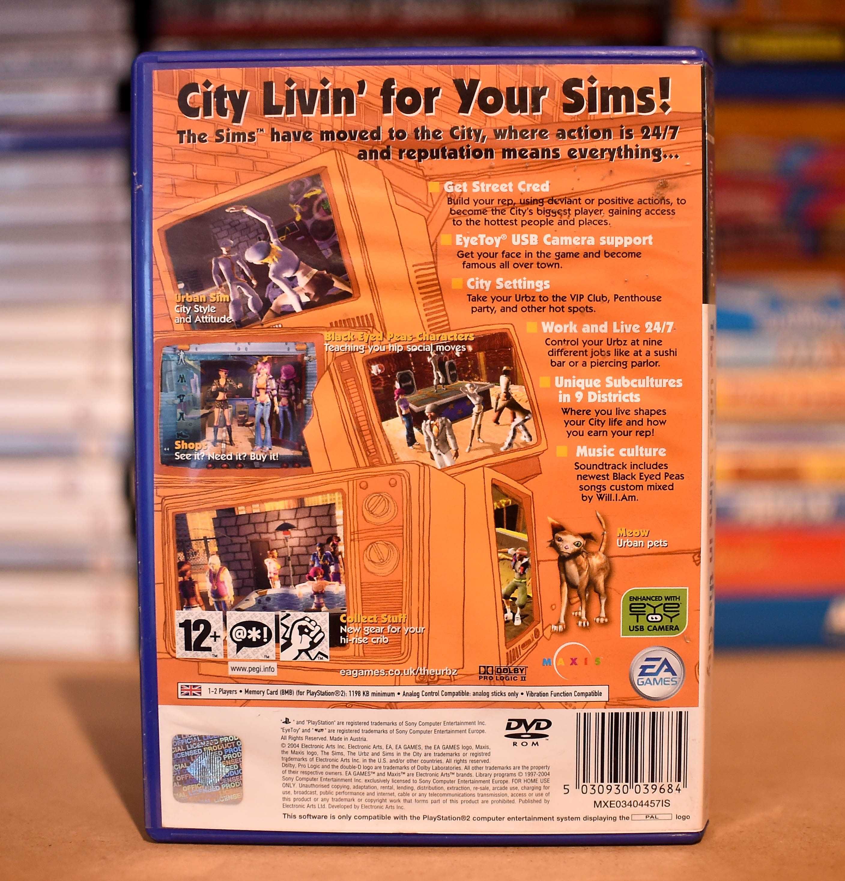 PS2 # The Urbz Sims In The City