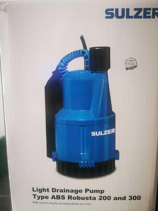 Pompa wodna SULZER ROBUSTA 200W/TS.