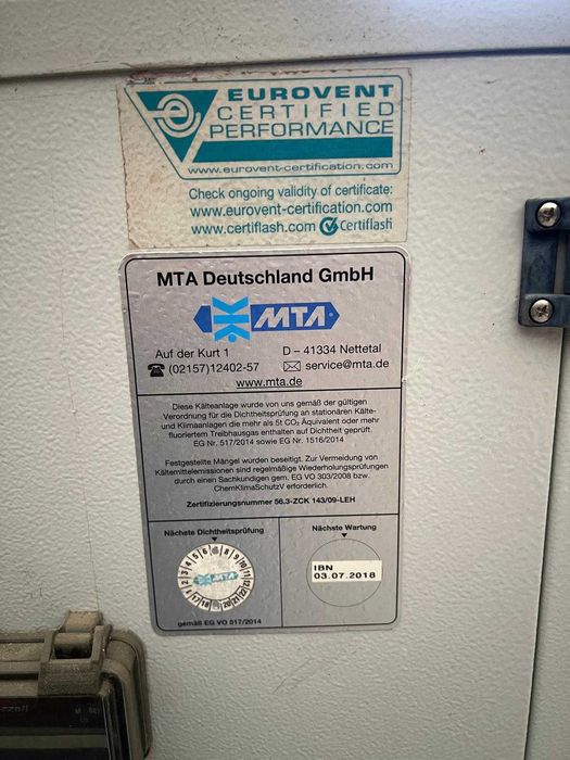 MTA CYT 131 Agregat wody lodowej