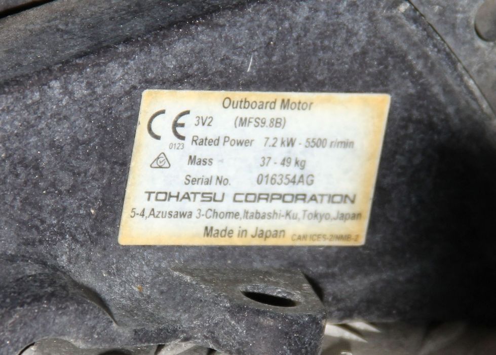 Silnik zaburtowy Tohatsu 9.8