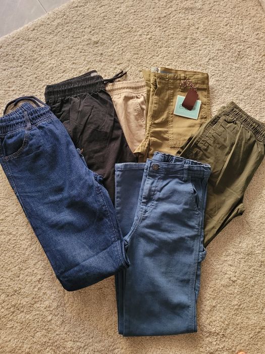 Lote calças de menino