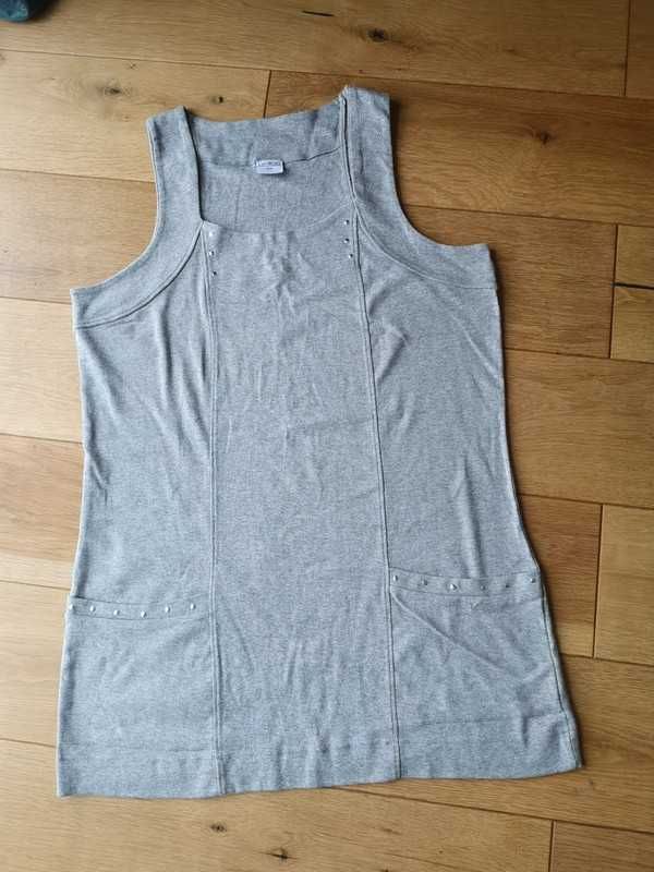 Just for you fashion XXXL szara tunika sukienka