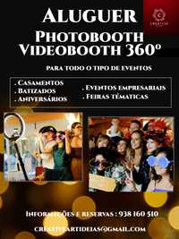 Photobooth e Videobooth 360 - Animação Garantida