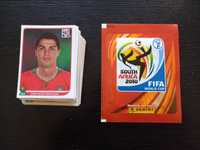 Cromos de futebol FIFA World Cup South África 2010 da Panini