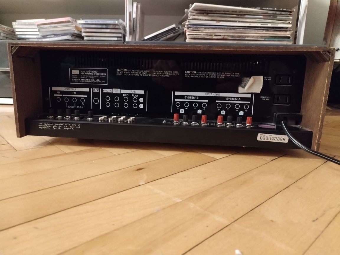 Amplituner Sansui g 4700 Vintage Okazja!