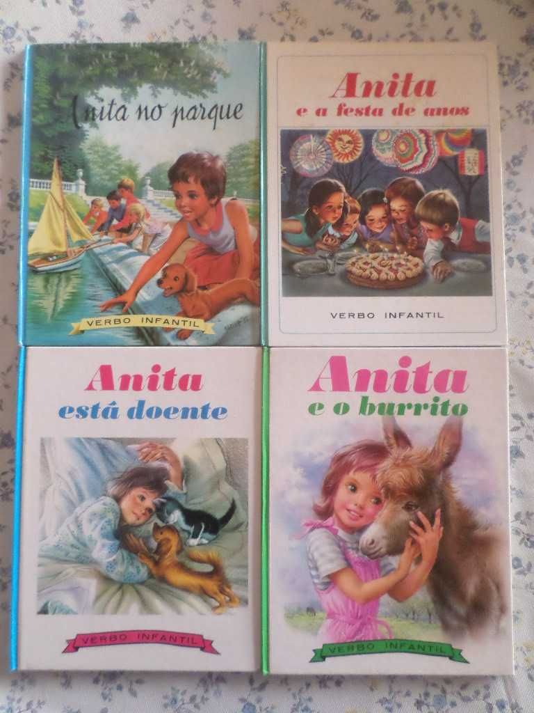 Livros da Anita e colecção Carlota
