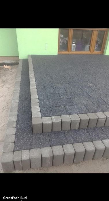 Usługi brukarskie, roboty ziemne,ogrodzenia, tarasy,usługi minikoparką