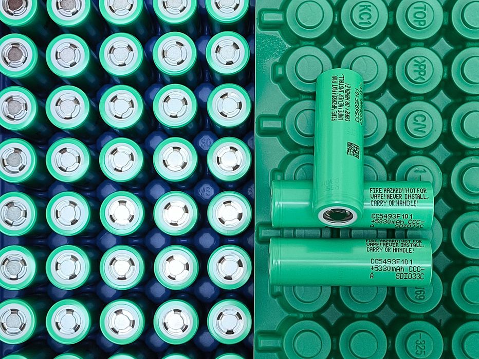 Samsung Li-Ion INR21700-58E 50G 18650 35E LG 21700-M52VT 18650 29M