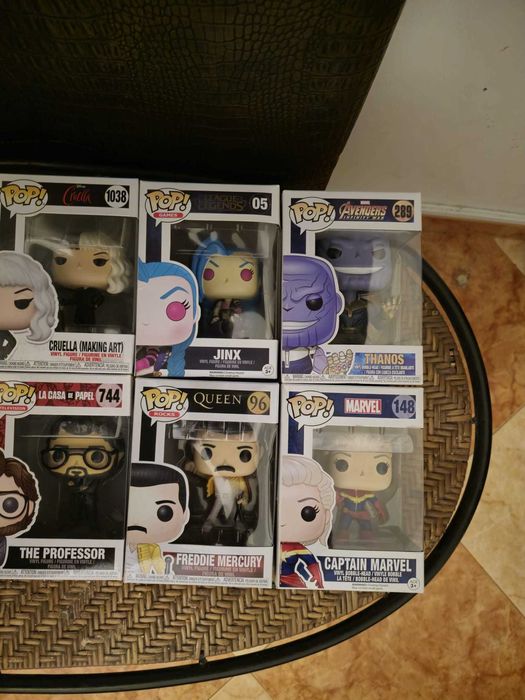 coleção de Funko pops alguns raros