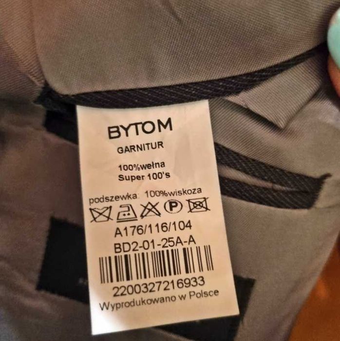 Garnitur Ślubny Męski Firmy Bytom