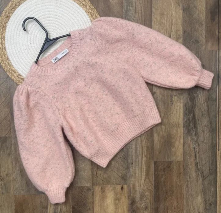 Светр zara рожевий