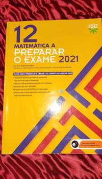 Livro Preparar o Exame 2021 - Matemática A 12º
