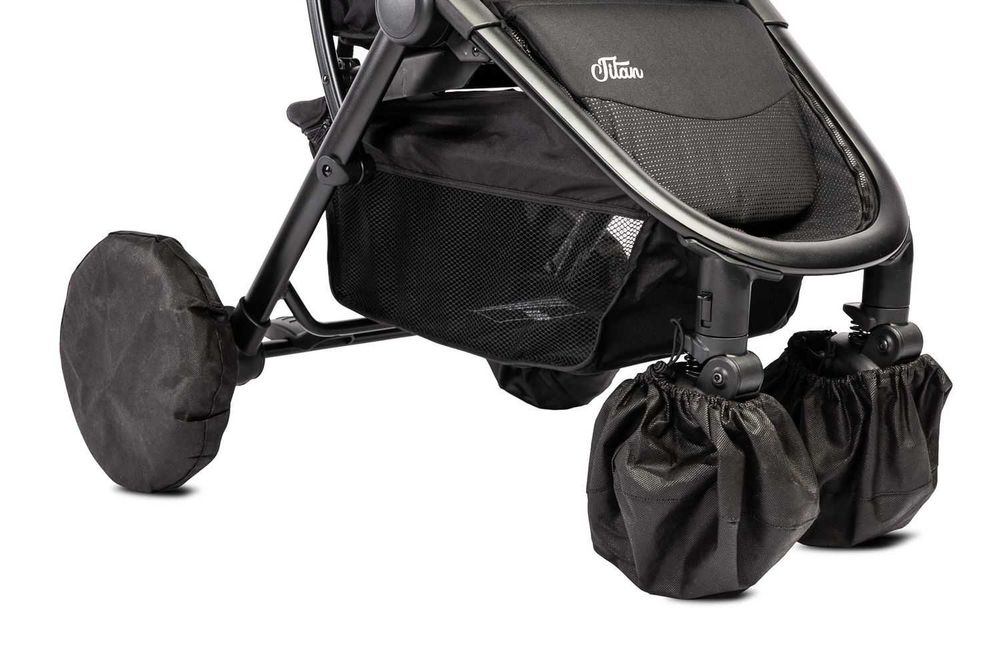 Pokrowce na koła do wózka komplet 4 sztuki NOWE  ułatwią czystość