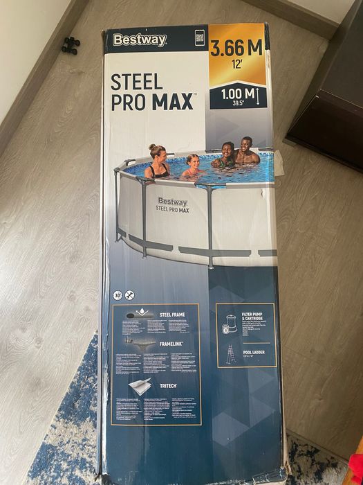Pisicna BESTWAY - steel Pro Max