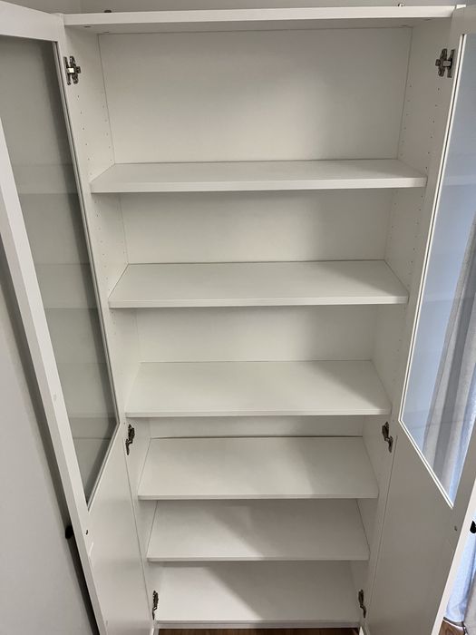 Biały regał/komoda Billy/Oxberg