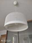 Lampa wisząca sufitowa ażurowy abażur