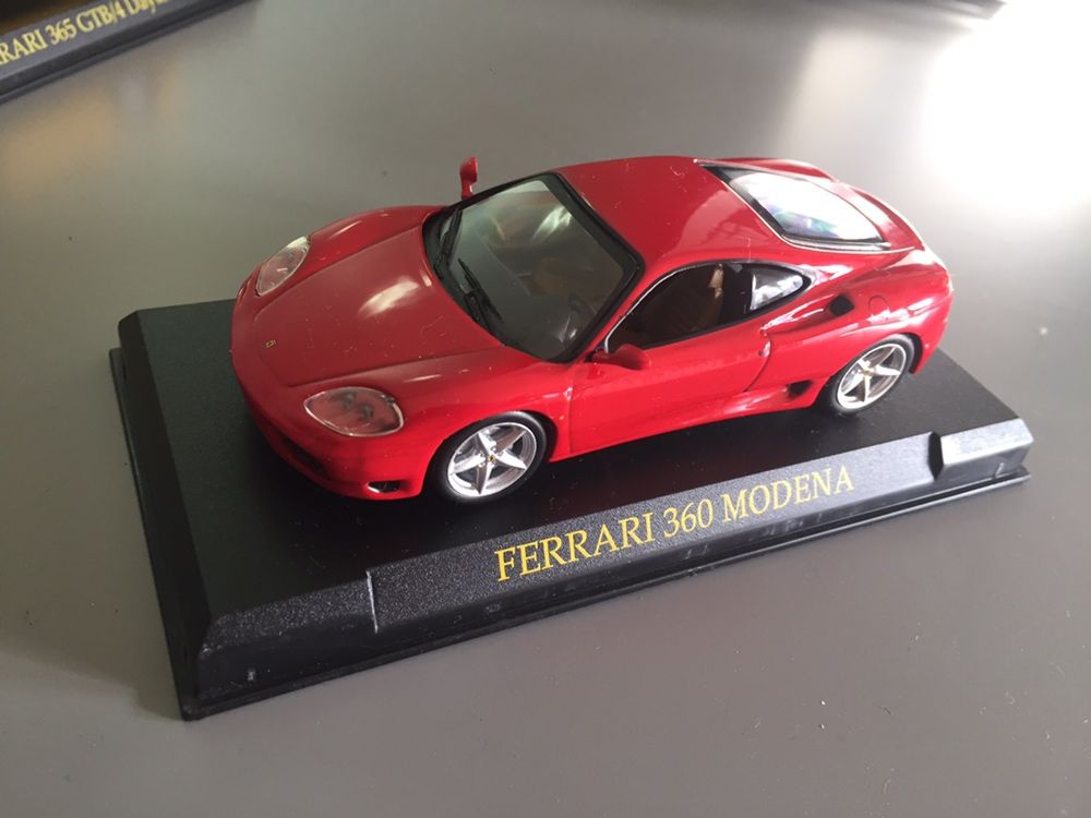 Coleção miniaturas de Ferraris da Altaya 1:43