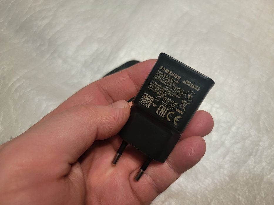 Мережевий зарядний адаптер живлення Samsung EP-TA200. 15W. Оригінал.