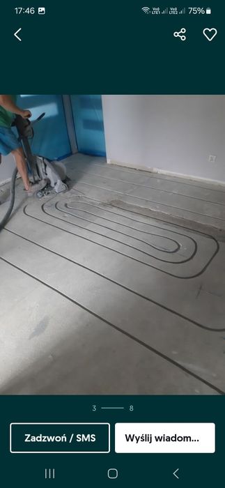 Frezarka do podłogówki rowków Wypożyczalnia