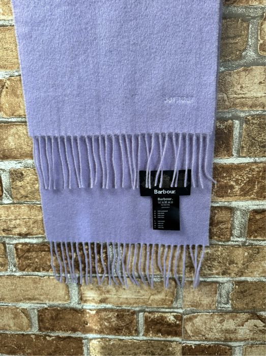 Шерстяной шарф Barbour made in UK (оригинал)