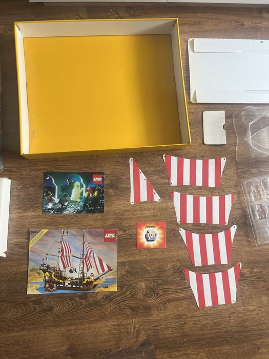 OKAZJA Lego barracuda 6285- JAK NOWY, kompletny 100% z wytloczkami