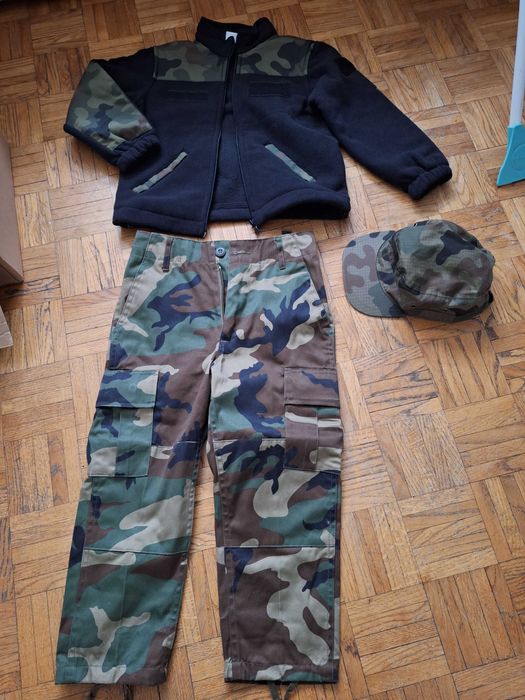 Strój wędkarski dla dzieci r. 116