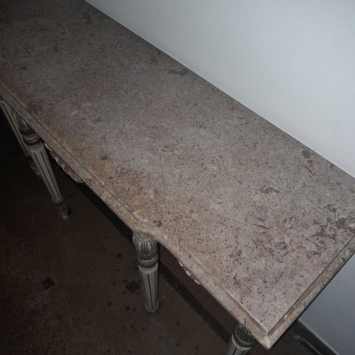 Credência Vintage com tampo de mármore, só até dia 9/11