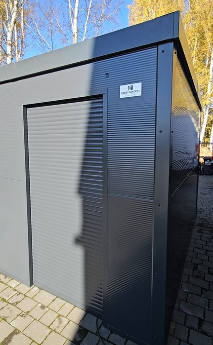 Domek gospodarczy z płyty warstwowej