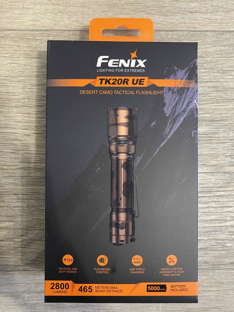 Ручний ліхтар Fenix TK20R UE з акумулятором