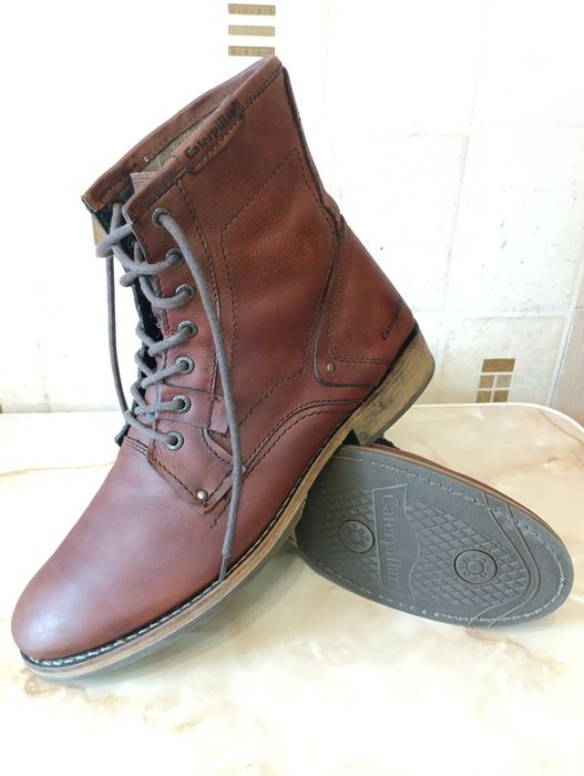 Идеальные Ботинки Caterpillar 45-45,5 11UK Широкие Винтаж Goodyer Welt