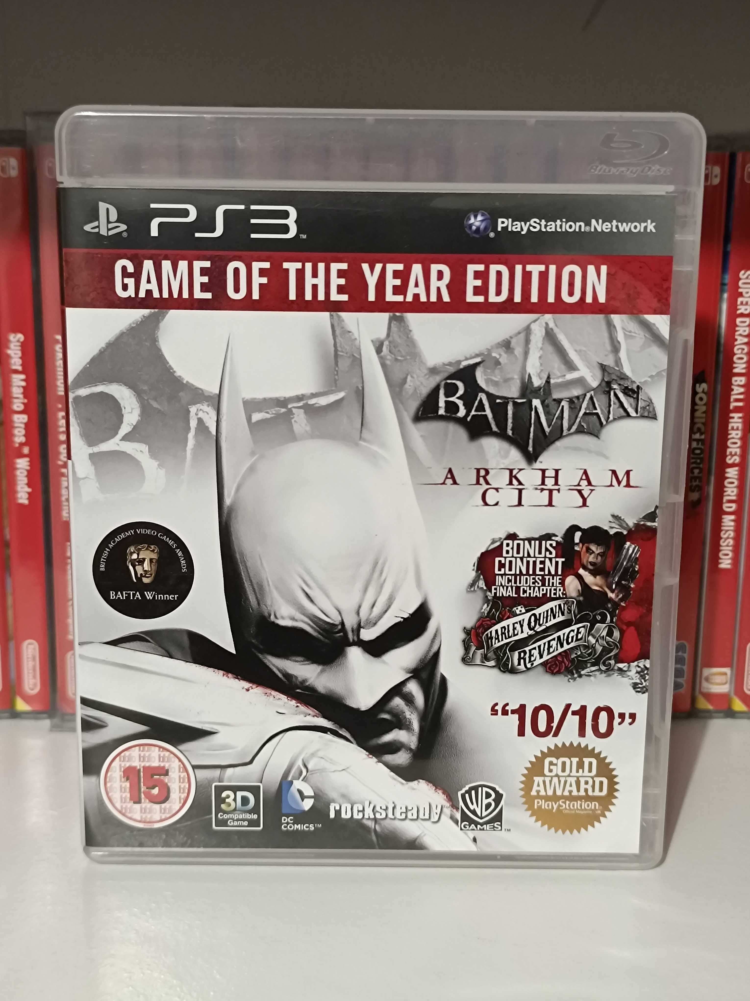 PS3 Jogos Batman Arkham Asylum e Batman Arkham City
