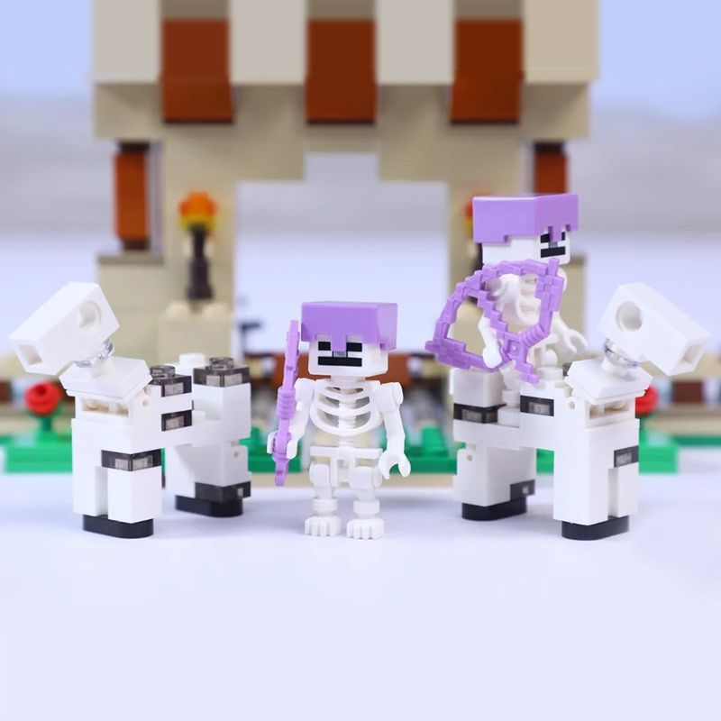 Klocki Minecraft - Forteca Żelaznego Golema.