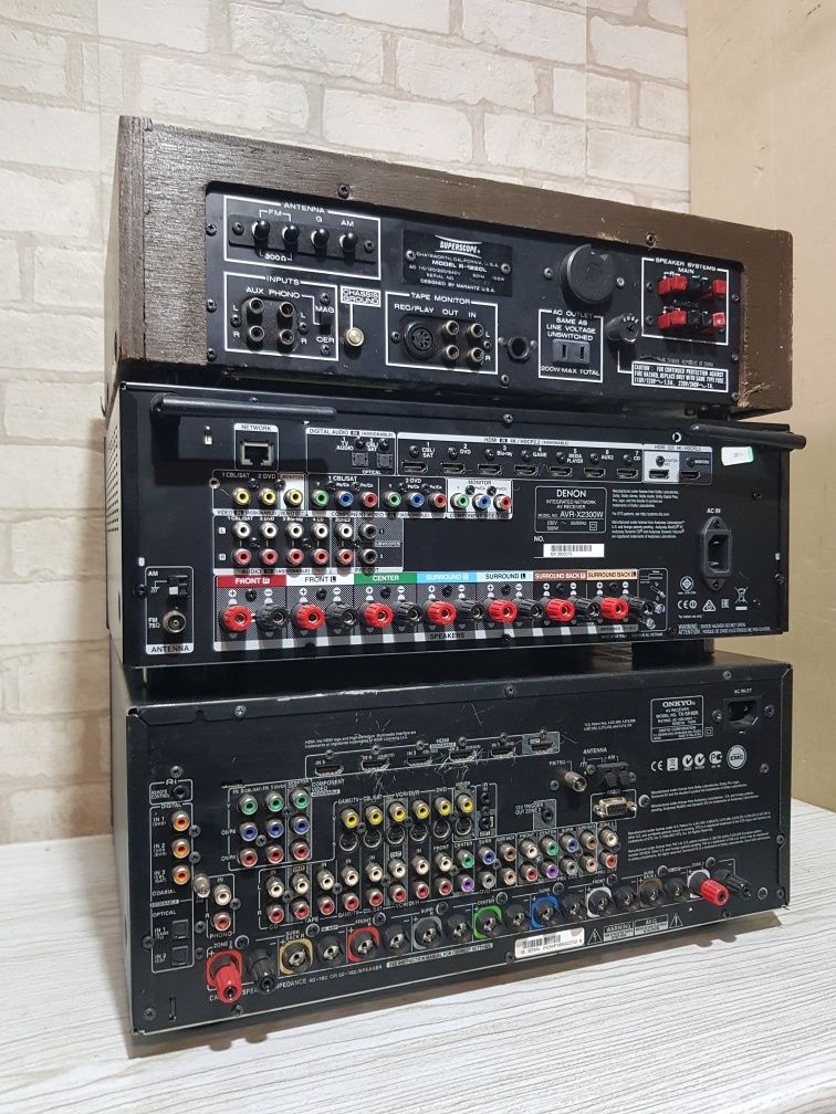 FM/AM/CD ресивер Onkyo/Denon/Superscope б/у з Німеччини