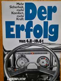 FIAT ciężarówki 4,8-10,6 ton prospekt niemiecki 1981