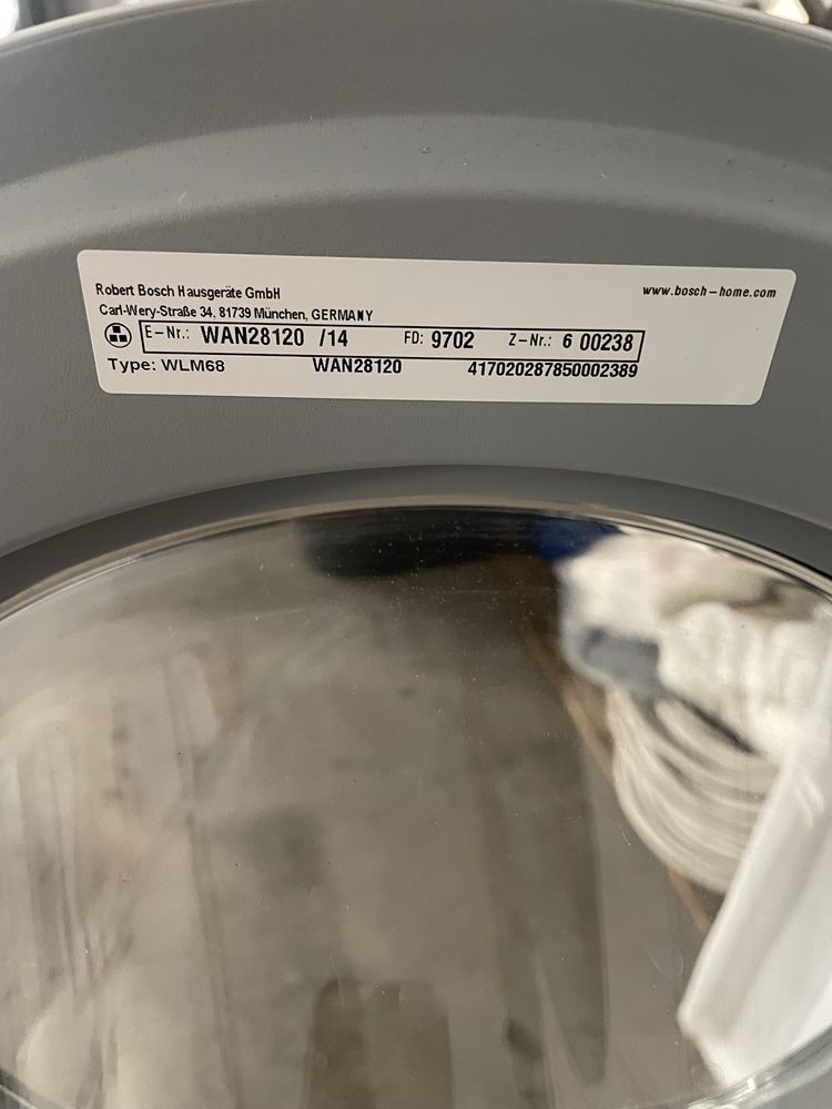 Sprzedam pralkę Bosch seria 4