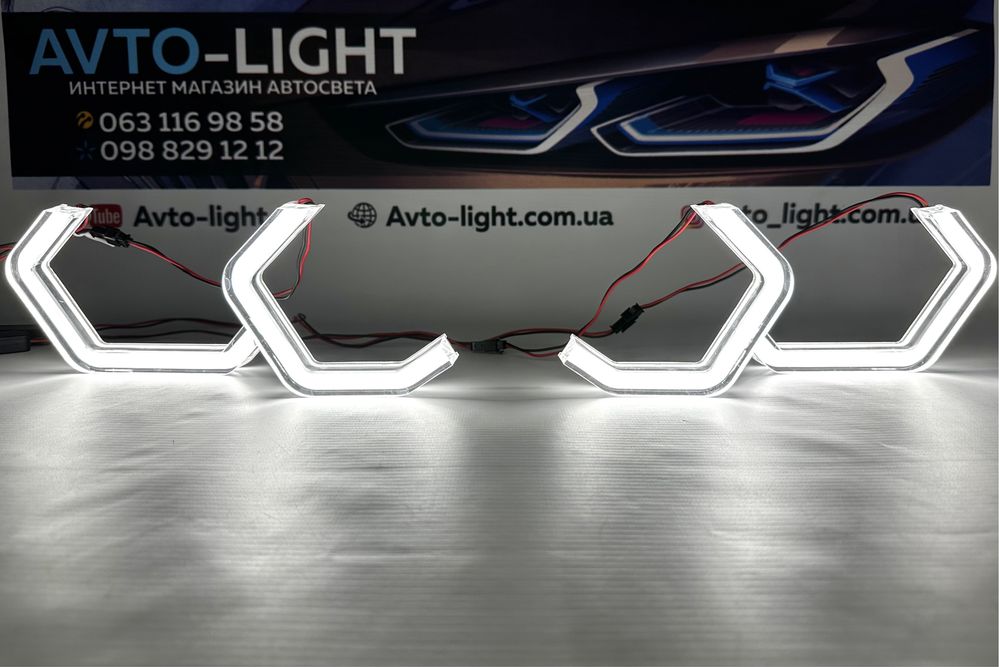 LED очі BMW M Style Iconic Crystal BMW 2/3/4/5/6/7