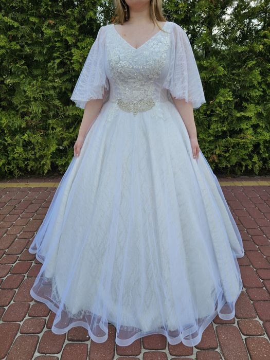 Suknia ślubna - księżniczka