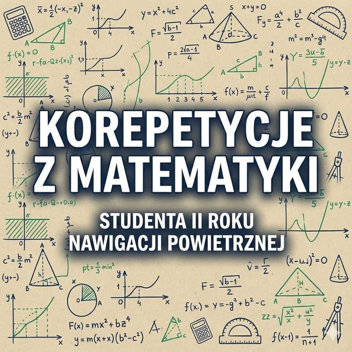 Korepetycje z matematyki E8/Matura – pierwsza lekcja -50%