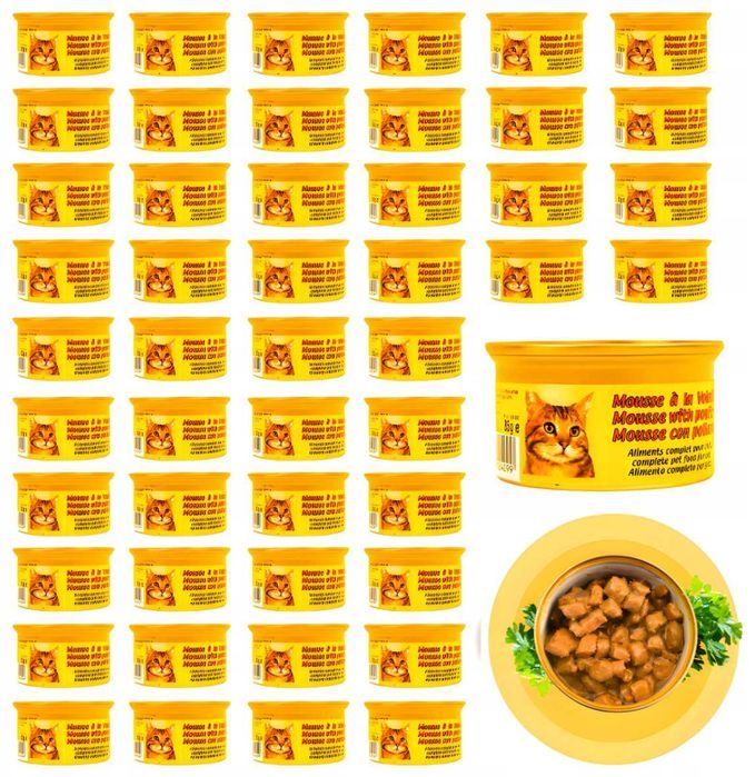 48 X 85G Kawałki Kurczak Sos Wyprzedaż