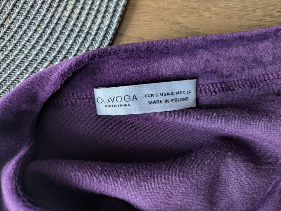 Dress fioletowy damski