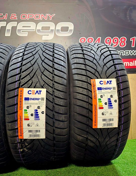 NOWE OPONY zimowe CEAT Winter DriveSport-  235/45/R18 - 98V