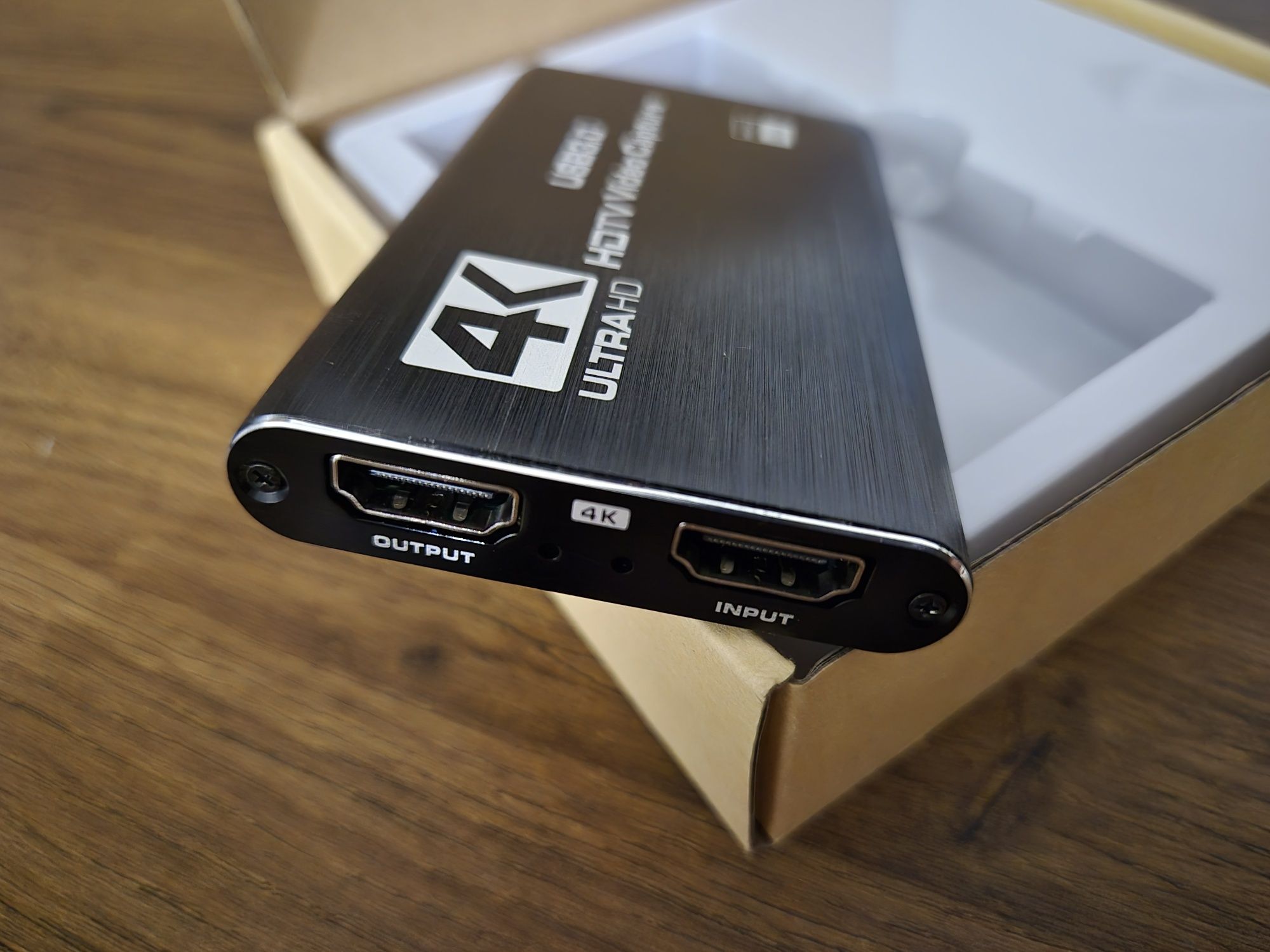 Dispositivo de Captura de Vídeo 4K HDTV