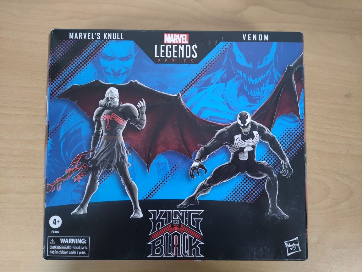 Комплект фігур Веном та Кналл Hasbro Marvel Legends Venom and Knull